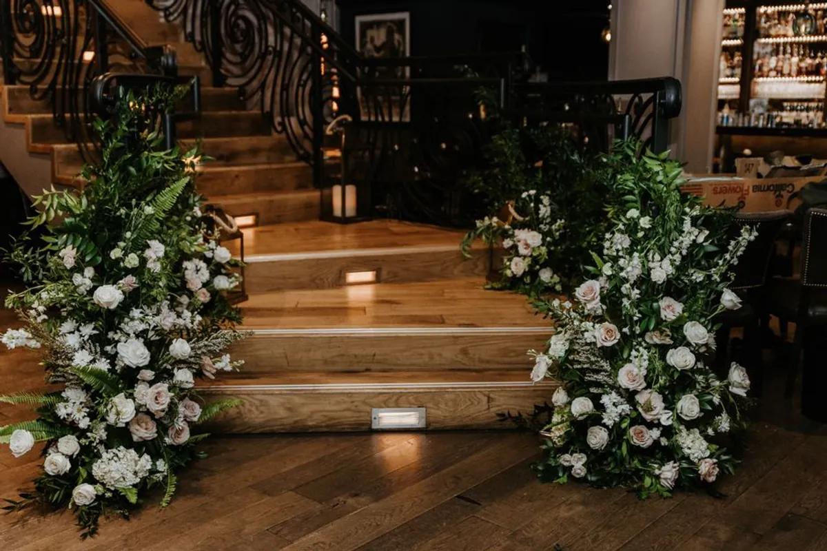 Entrance Arch Fresh Flowers