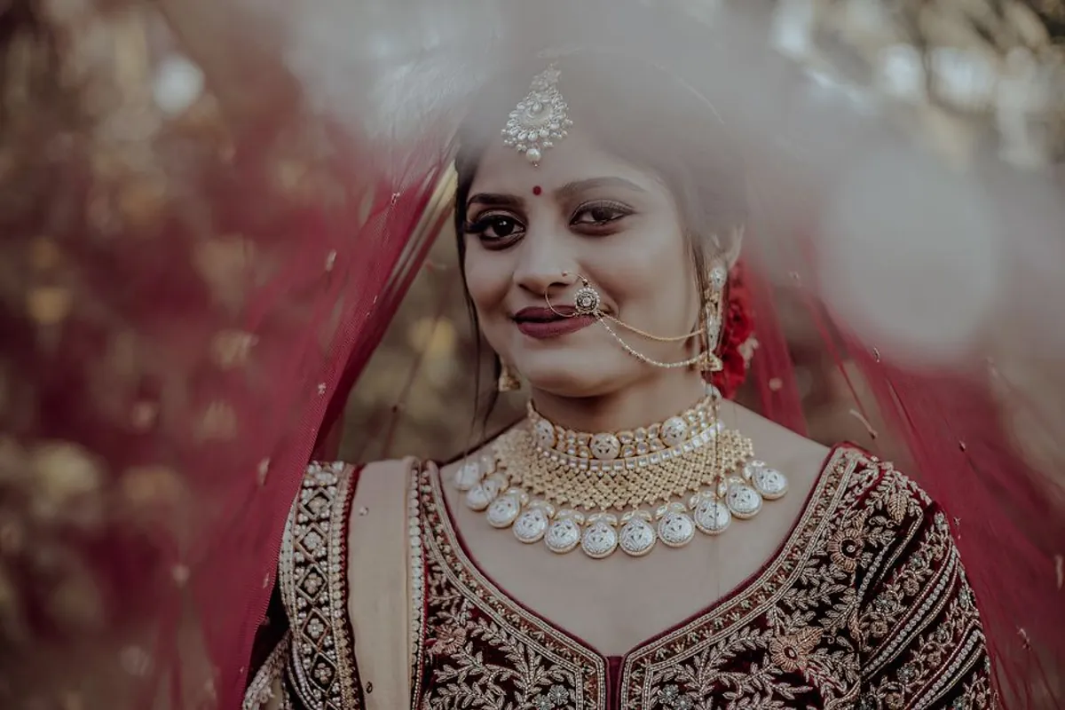 Kundan Bridal Set with Matha Patti