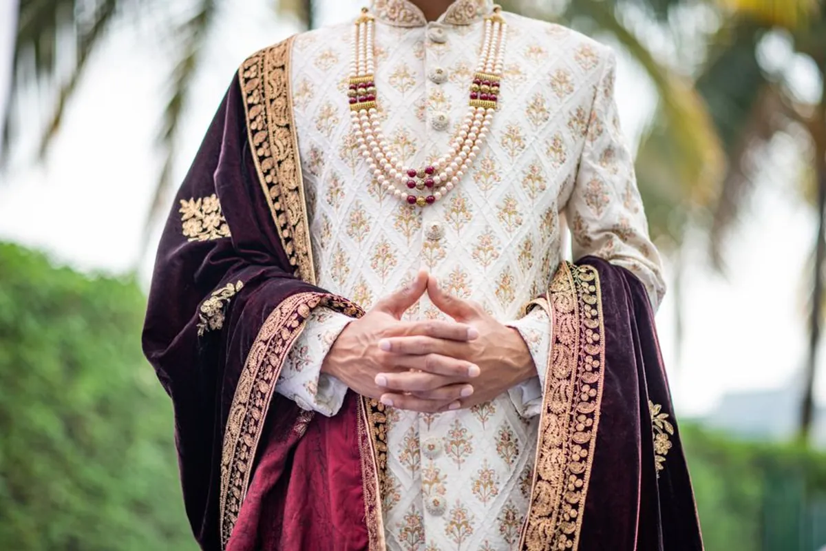 Designer Aksa Sherwani