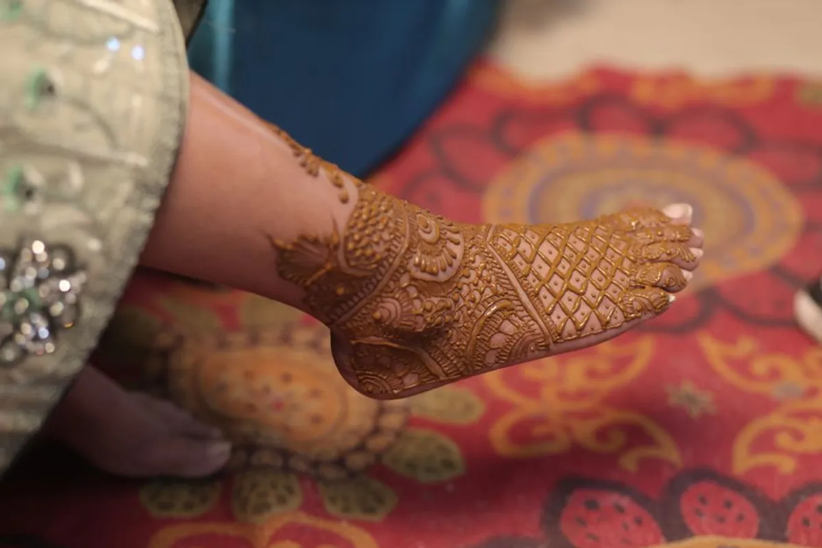 Moroccan Bridal Henna Hands